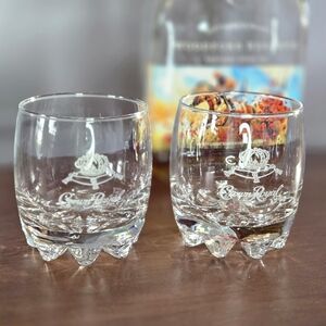 Crown Royal Clear Glass Set